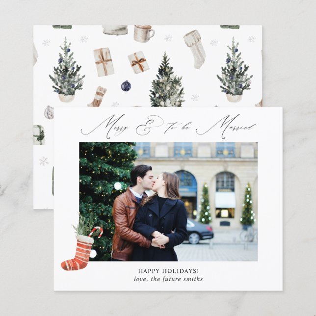 Budget Merry & to be Verheiratet w Strumpf Foto (Vorne/Hinten)