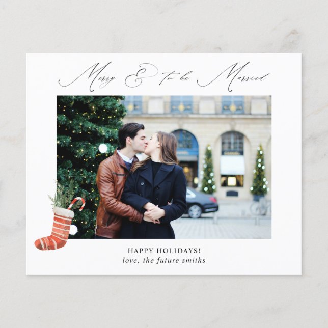 Budget Merry & to be Verheiratet w Strumpf Foto Flyer (Vorne)