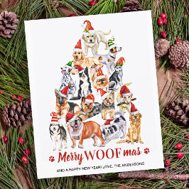Budget Merry Woofmas Hund Lover Christmas Tree Hun