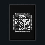 budget minimalist QR Code Business Keychain Button<br><div class="desc">a budget Qr minimalist design suitable for businesses !</div>