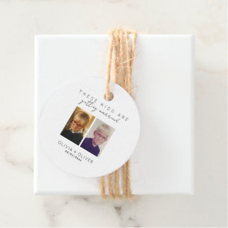 Budget, minimalistisch, diese Kinder heiraten Geschenkanhänger