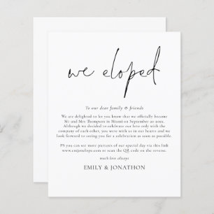 Budget Minimalistisch QR Code Skript Wir haben ent