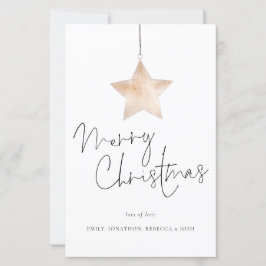 Budget Minimalistisch Star Script Merge Weihnachts