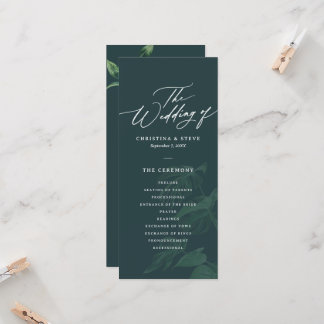 Budget-Minimalistisches und Chic-Grünes Hochzeitsp