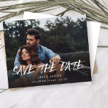 Budget MOD Foto & Kalligrafie 5 Save the Date<br><div class="desc">** SATIN PAPIER IST PAPIERTHIN. AKTUALISIEREN SIE DAS PAPIER FÜR EIN BILDERPAPIER. HAT EINE OPTION FÜR ENVELOPES. *** Rette Geld für Einladungen mit dieser kleineren Einladung, die eine Option für Umschläge hat. Holen Sie sich Ihre Gäste mit Ihrer MOD Foto & Calligraphy 5 Save the Date Einladung zur phantastischen Hochzeit....</div>