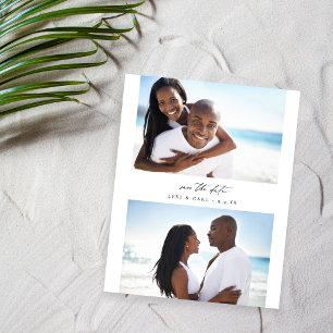 Budget MOD H Duo Foto Save the Date Flyer