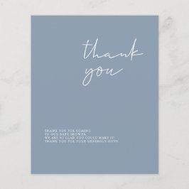 Budget Modern Boy Baby Dusche Danke Karte