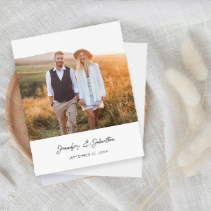 Budget Modern Chic Foto Verti W Save the Date V2