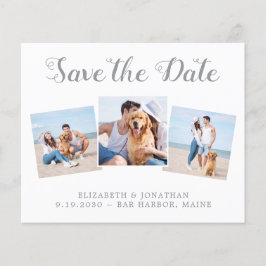 Budget Modern Foto Collage Save the Date
