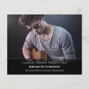 Budget Moderne Ankündigung des Abschlusses des Sch