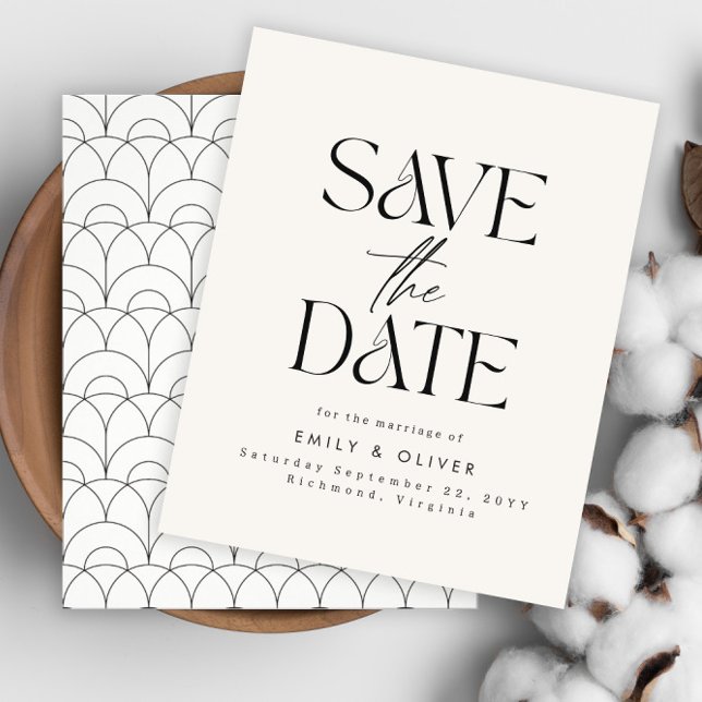 Budget Moderne einfache Hochzeit schwarz elegant Flyer (Von Creator hochgeladen)