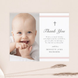 Budget Moderne Elegance Girls Taufe Vielen Dank