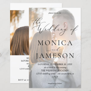 Budget Moderne Kalligrafie V2 Foto Wedding MED