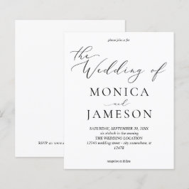 Budget Moderne Kalligrafie V2 Hochzeit