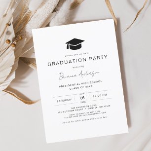 Budget Moderne Minimalistische Chic Graduation Par