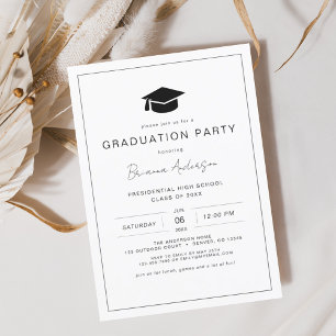 Budget Moderne Minimalistische Chic Graduation Par
