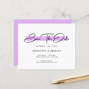 Budget Moderne Minimalistische Schrift Save the Da