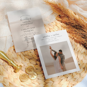 Budget Moderner Boho Stil Einfach 2 Foto Hochzeit