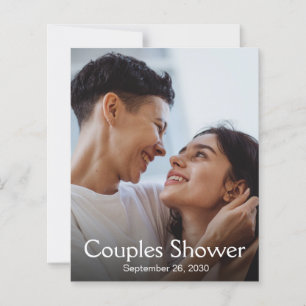 Budget moderner LGBTQ-Foto-Paar-Dusche