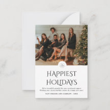BUDGET modernes Firmenlogo Foto Weihnachtsfeiertag