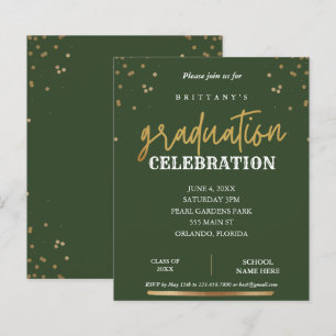 Budget Modernes Script-Sage & Gold-Abschluss laden
