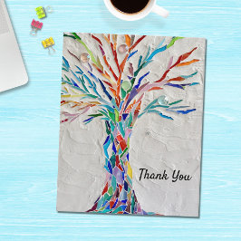 Budget Mosaik Tree Danke Karte