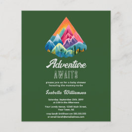 Budget Mountain Adventure erwartet Baby Shower