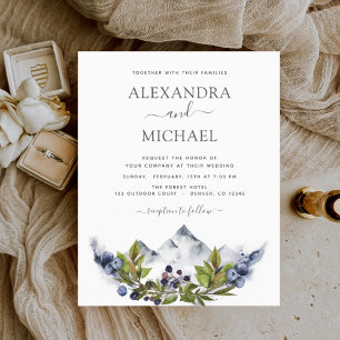 Budget Mountain Rustic Greenerity Wedding