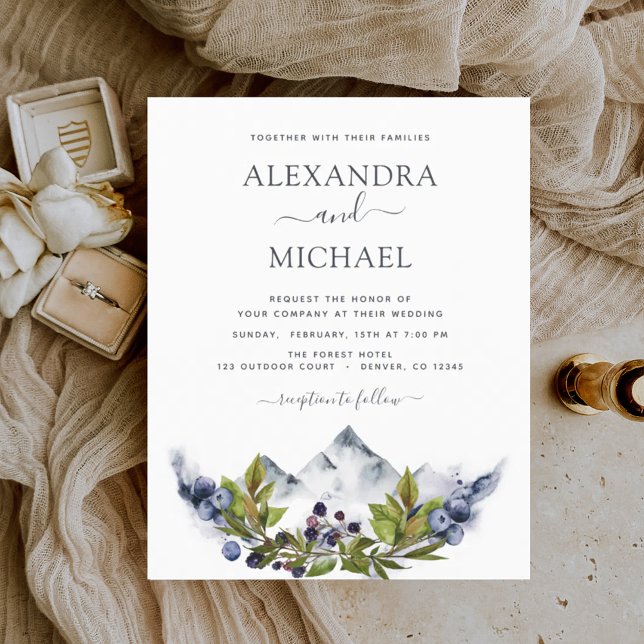 Budget Mountain Rustic Greenerity Wedding (Von Creator hochgeladen)