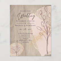 BUDGET Natural Earth Rustic Woodland Blätter