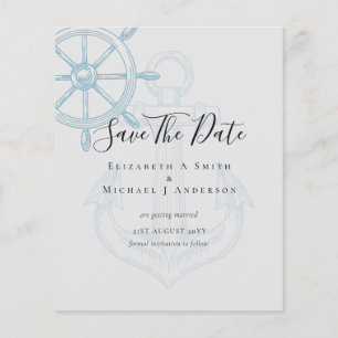BUDGET Nautical FOTO Rette Daten Sea Beach Ocean Flyer