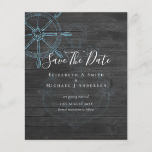 BUDGET Nautical FOTO Rette Daten Sea Beach Ocean Flyer