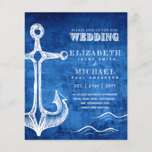BUDGET Nautical Sailing Hochzeit in Urlaubsort lad