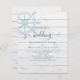 BUDGET Nautical Ships Wheding