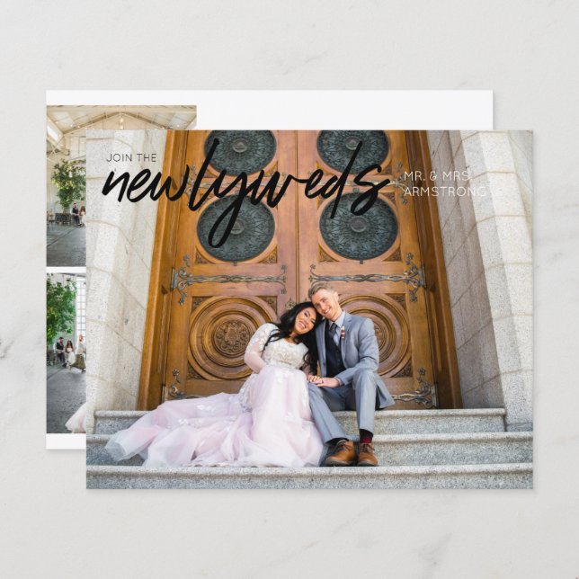 Budget Neu verheiratete HB 3 Foto Post Hochzeit Em (Vorne/Hinten)