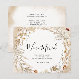 Budget Neues Zuhause Wildblumen Laub Bewegungskart