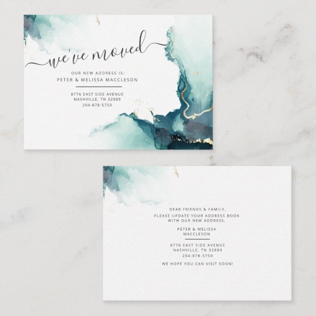 Budget New Address Agate Beweging Ankündigung (Vorne/Hinten)