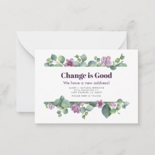 Budget New Address Eucalyptus Moving Ankündigung