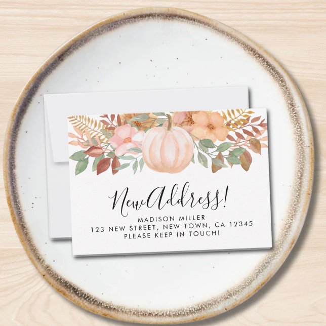 Budget New Address Pumpkin Moving Ankündigung (Von Creator hochgeladen)