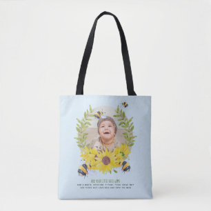 BUDGET New Baby FOTO gibt Sonnenblumen Bienen