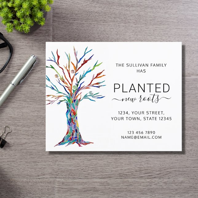 Budget New Roots Tree Moving Ankündigung (Von Creator hochgeladen)