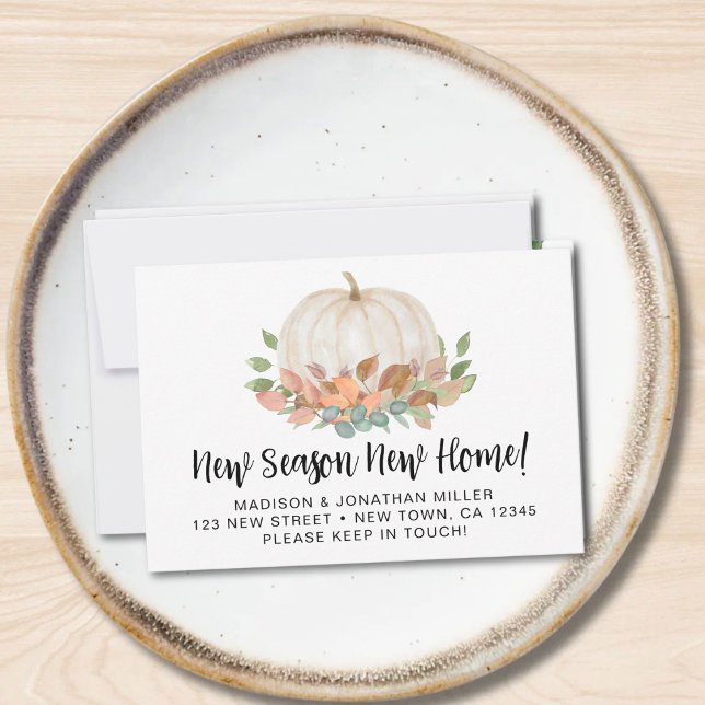 Budget New Season New Zuhause Moving Ankündigung (Von Creator hochgeladen)