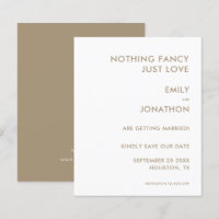 Budget Nichts Extravagant nur Liebe QR Gold Rett D