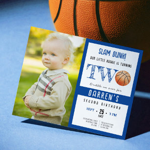 Budget Niedlich Basketball Foto Boy 2. Geburtstag