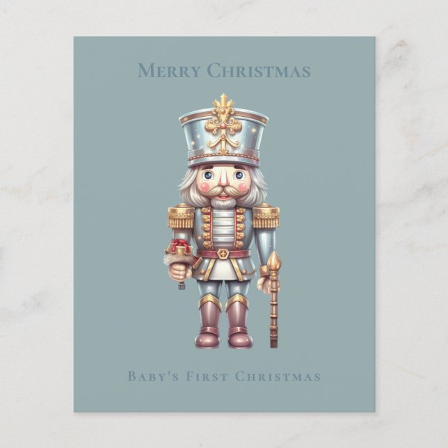 Budget Niedlich Nutcracker Baby's First Christmas  (Vorderseite)