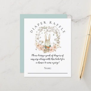 Budget Niedliche Bunny Diaper Raffle Boy Baby Dusc