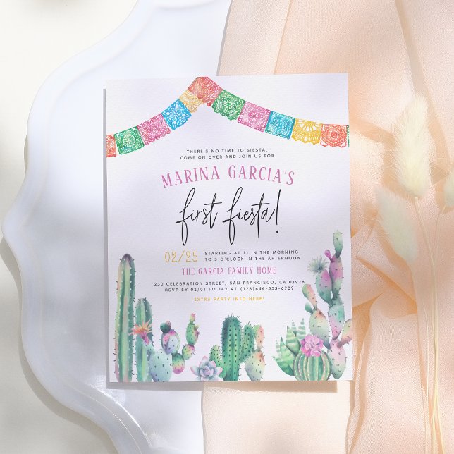 Budget No Siesta First Fiesta Girl Birthday Party (Von Creator hochgeladen)