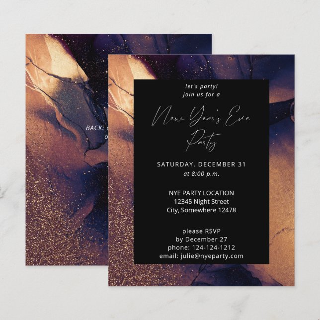 Budget Nyte Glow Silvester Party (Vorne/Hinten)