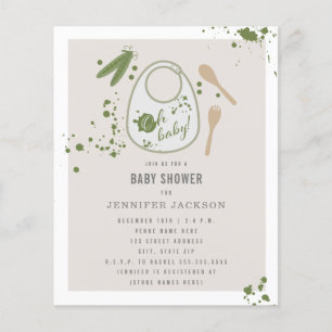 Budget Oh Baby Peas Baby Dusche