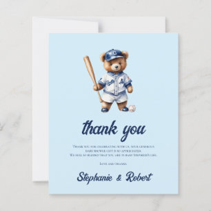 Budget Oh Boy Baseball  Babyparty Dankeschön